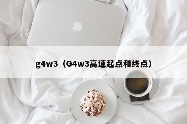 g4w3（G4w3高速起点和终点）